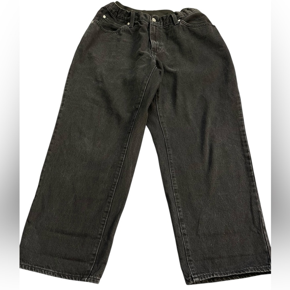 Levi’s 94 Baggy Jeans Women’s 18W Black High Rise Relaxed Straight Leg